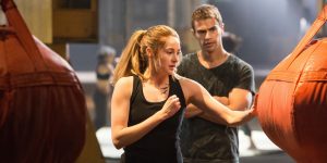 SHAILENE WOODLEY and THEO JAMES star in DIVERGENT